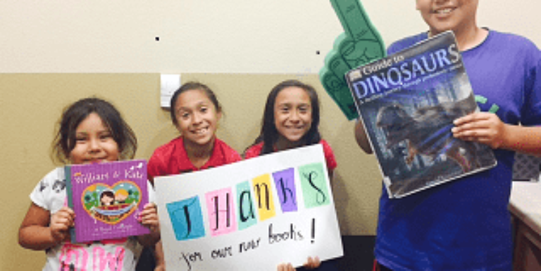 Embrace Partners with San Diego Book Project