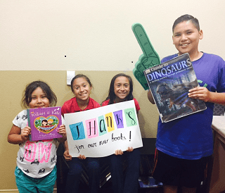 Embrace Partners with San Diego Book Project