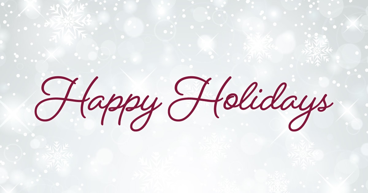 Happy Holidays from FFAH and Embrace!